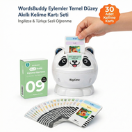 WordsBuddy Eylemler (Temel Düzey) – Türkçe İngilizce Akıllı Kelime Kart Seti