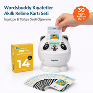 WordsBuddy Kıyafetler – Türkçe İngilizce Akıllı Kelime Kart Seti