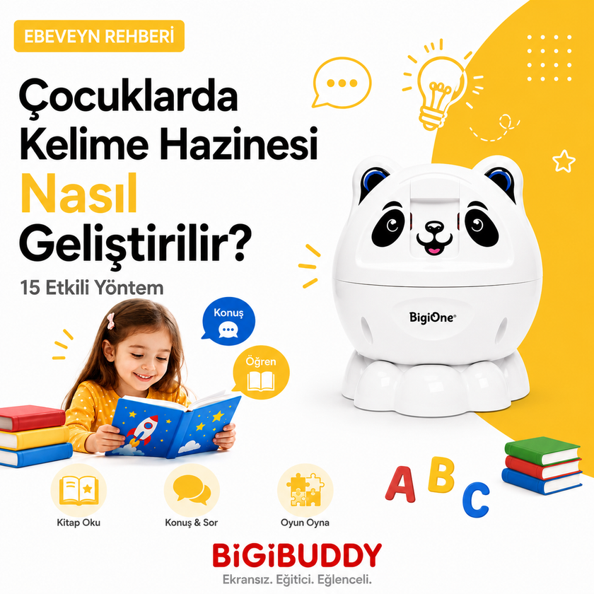 Çocuklarda Kelime Hazinesi Nasıl Geliştirilir? 15 Etkili Yöntem