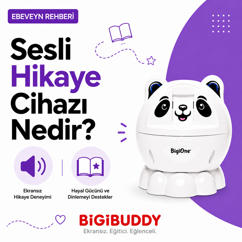 Sesli Hikaye Cihazı Nedir? Çocuklar İçin Faydaları Nelerdir? | BigiBuddy