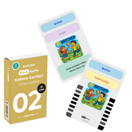 WordsBuddy Alfabe İngilizce – Akıllı Harf ve Kelime Öğrenme Kart Seti