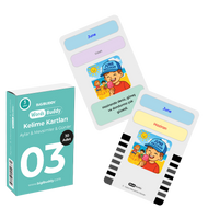 WordsBuddy Aylar Mevsimler Günler – Türkçe İngilizce Akıllı Kelime Kart Seti