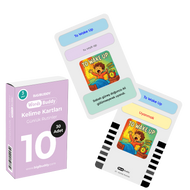 WordsBuddy Günlük Rutinler – Türkçe İngilizce Akıllı Kelime Kart Seti