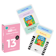 WordsBuddy Jestler – Türkçe İngilizce Akıllı Kelime Kart Seti