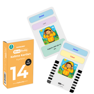 WordsBuddy Kıyafetler – Türkçe İngilizce Akıllı Kelime Kart Seti
