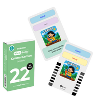 WordsBuddy Sebzeler – Türkçe İngilizce Akıllı Kelime Kart Seti