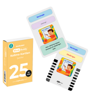 WordsBuddy Şekiller – Türkçe İngilizce Akıllı Kelime Kart Seti