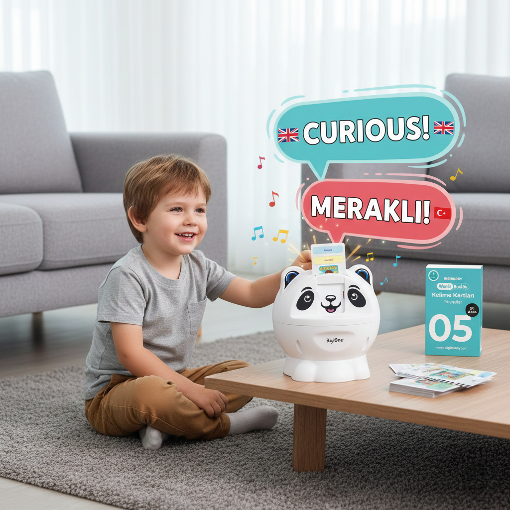 WordsBuddy Duygular – Türkçe İngilizce Akıllı Kelime Kart Seti