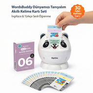 WordsBuddy Dünyamızı Tanıyalım – Türkçe İngilizce Akıllı Kelime Kart Seti