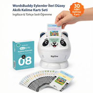 WordsBuddy Eylemler (İleri Düzey) – Türkçe İngilizce Akıllı Kelime Kart Seti