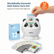 WordsBuddy Hayvanlar – Türkçe İngilizce Akıllı Kelime Kart Seti