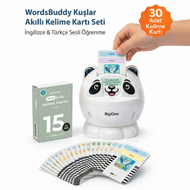 WordsBuddy Kuşlar – Türkçe İngilizce Akıllı Kelime Kart Seti