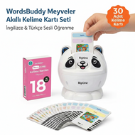 WordsBuddy Meyveler – Türkçe İngilizce Akıllı Kelime Kart Seti