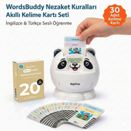 WordsBuddy Nezaket Kuralları – Türkçe İngilizce Akıllı Kelime Kart Seti